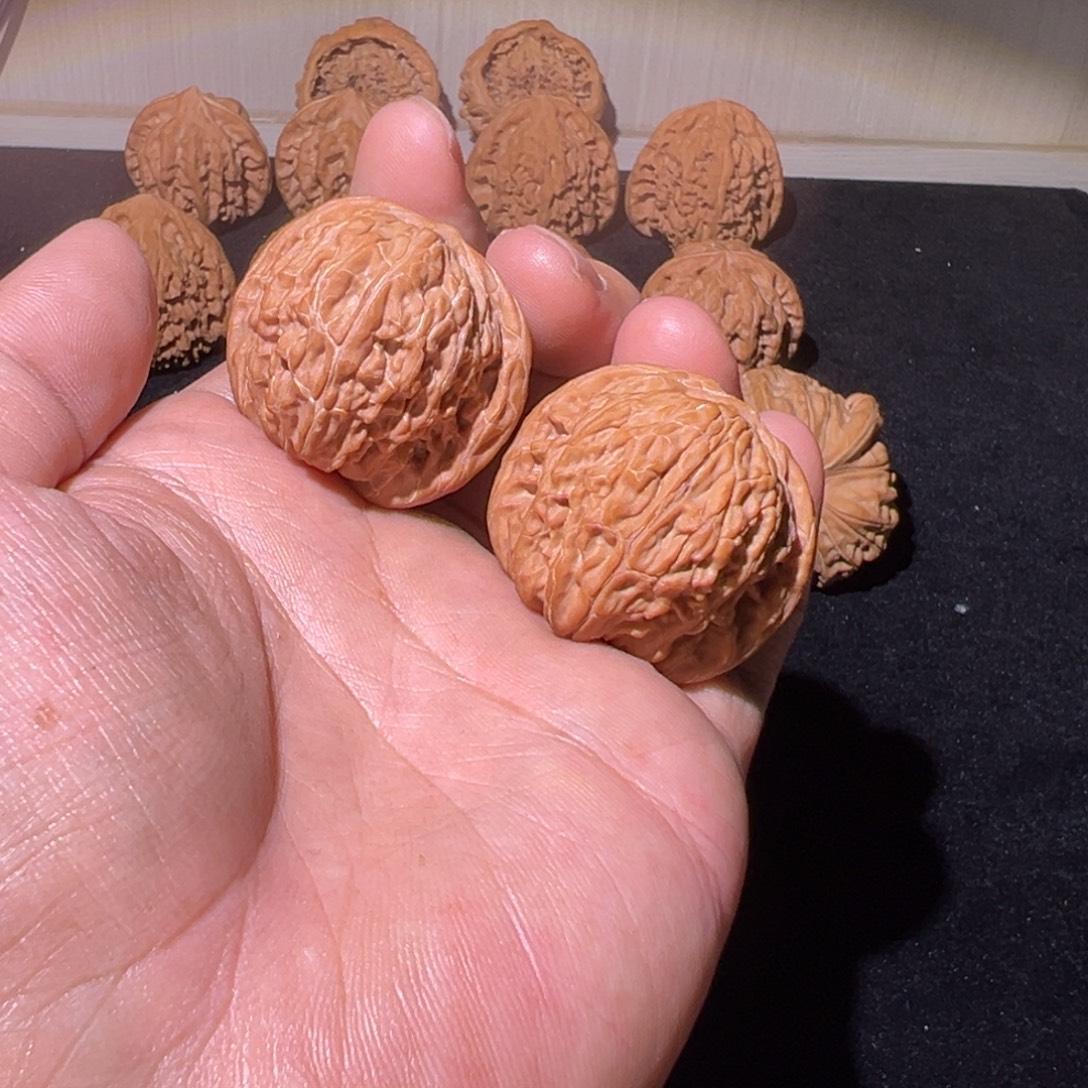 把件文玩核桃文玩核桃山地正磨