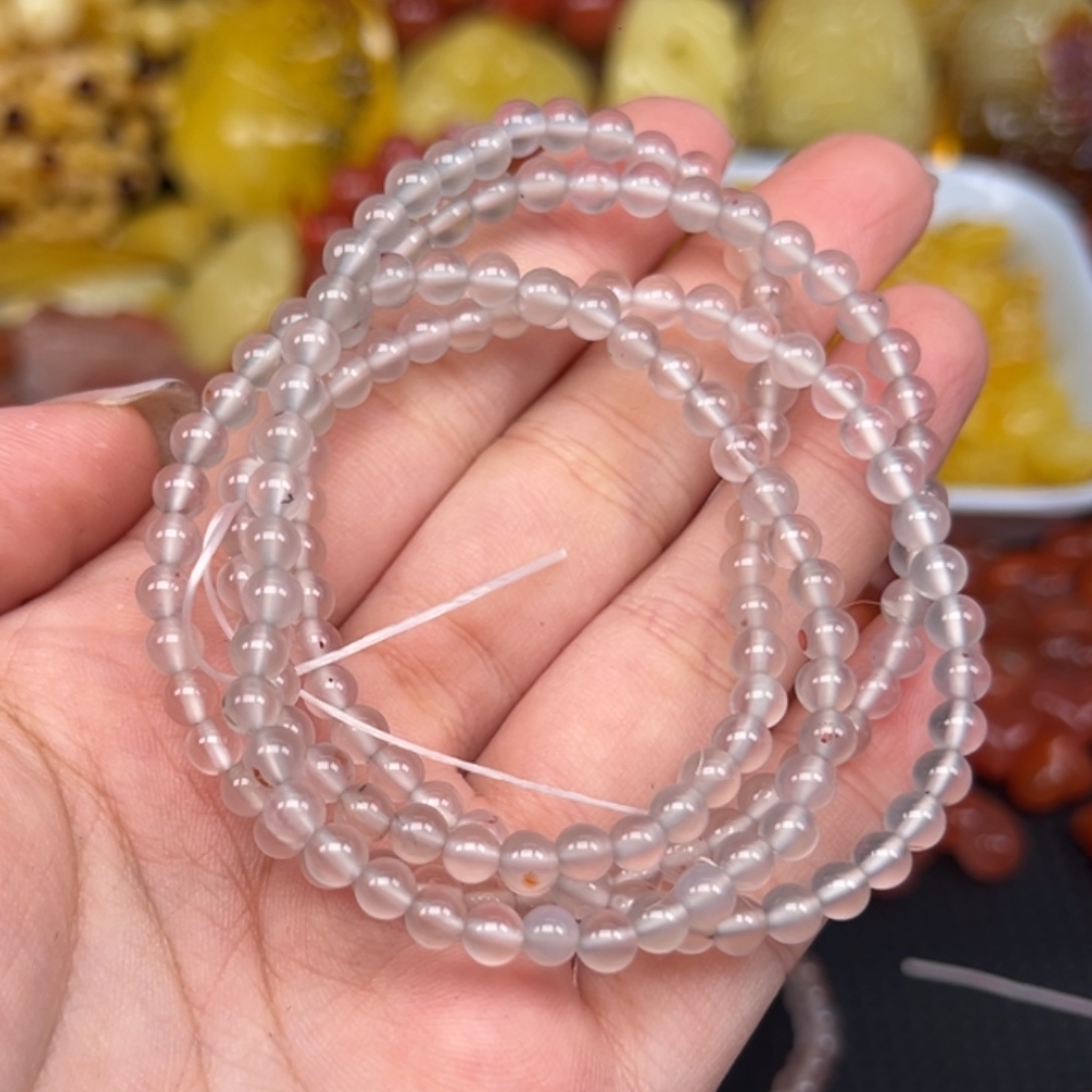 南红玛瑙未镶嵌手链