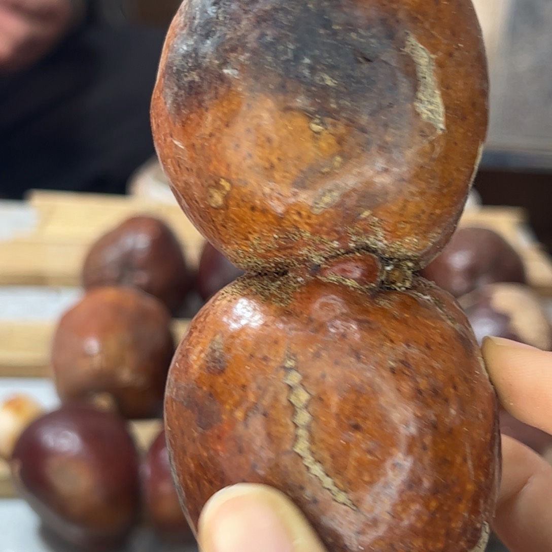 千眼菩提吊坠双胞胎金包玉