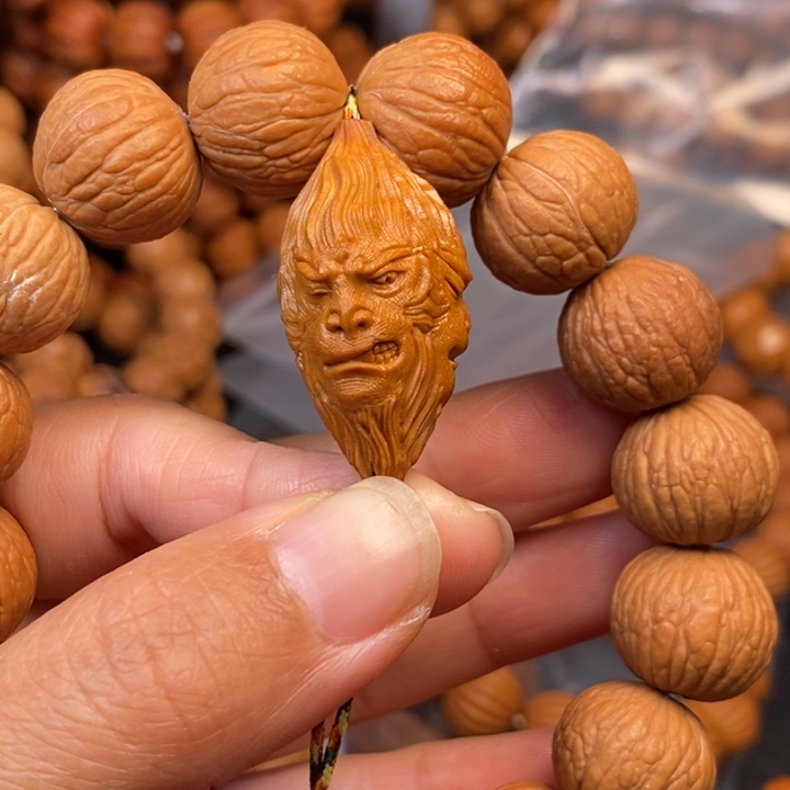 橄榄核吊坠橄榄核雕猴头核桃