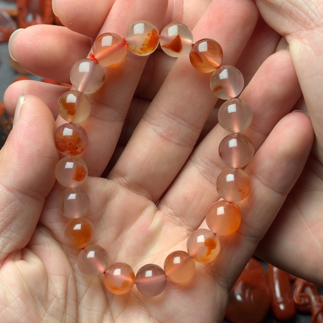 南红玛瑙未镶嵌1意境佛窟牌