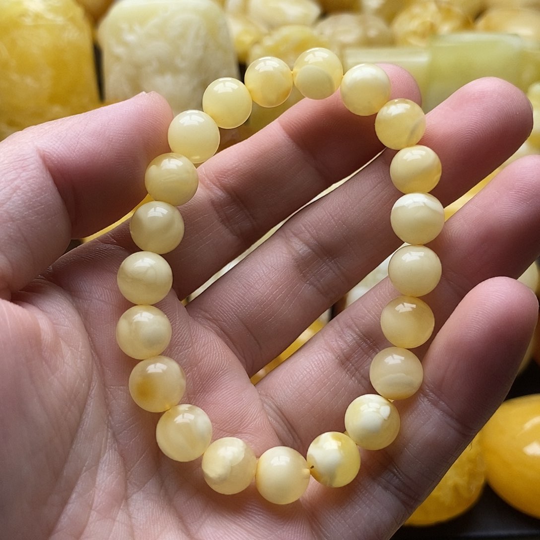 琥珀颈饰未镶嵌琥珀蜜蜡吊坠