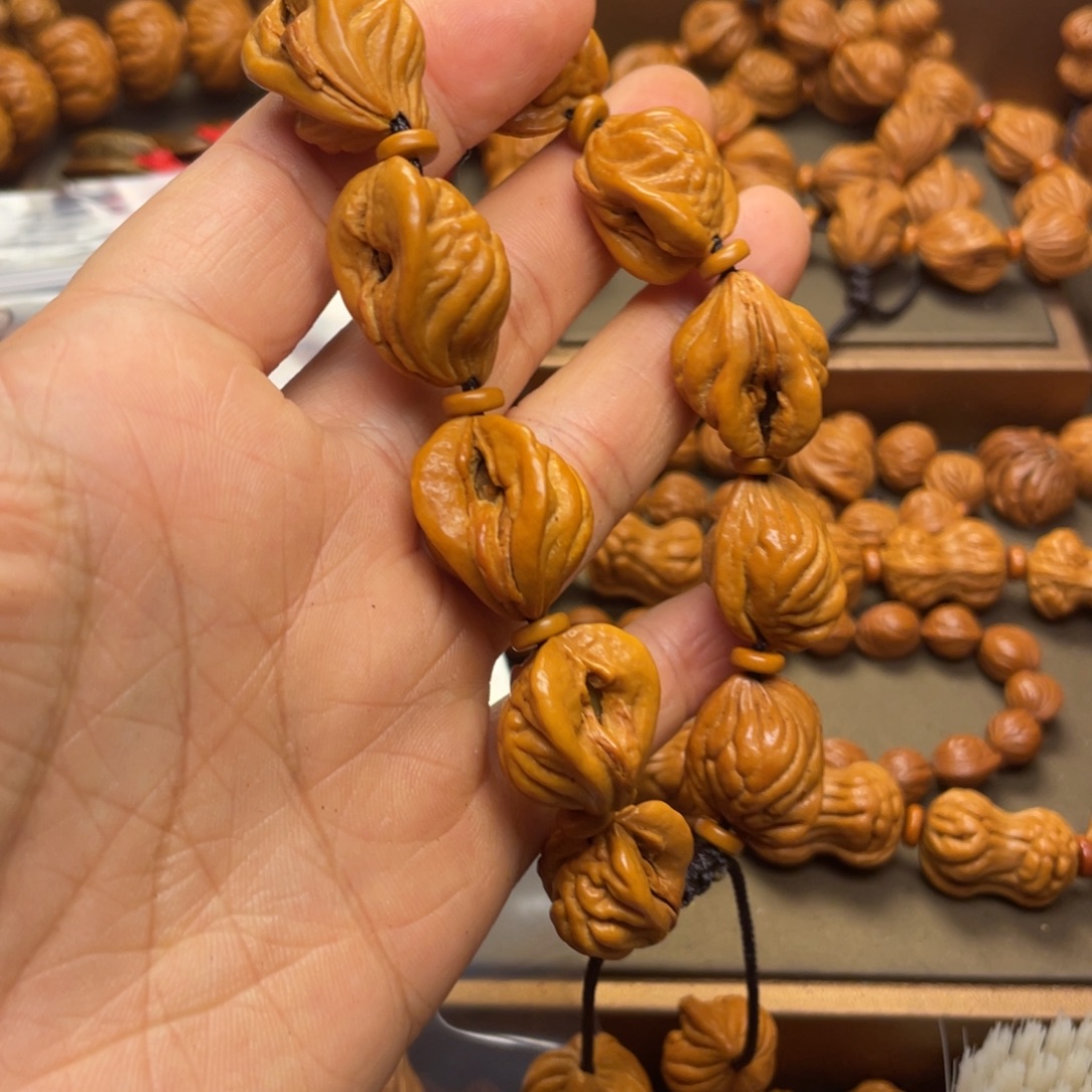 少***话手串桃核补差价龙纹8