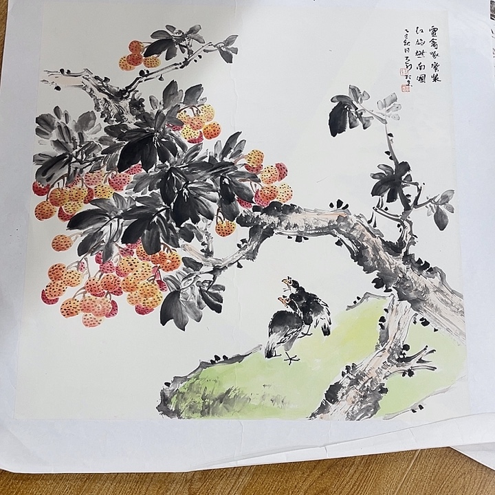 姜奇老师花鸟作品68×68