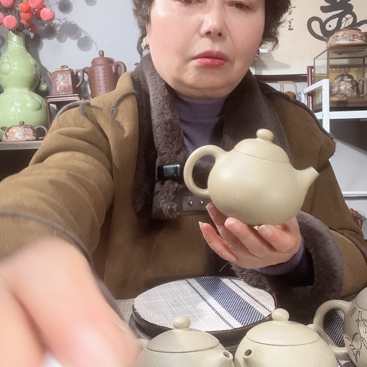 段泥茶壶1***7原矿紫砂壶