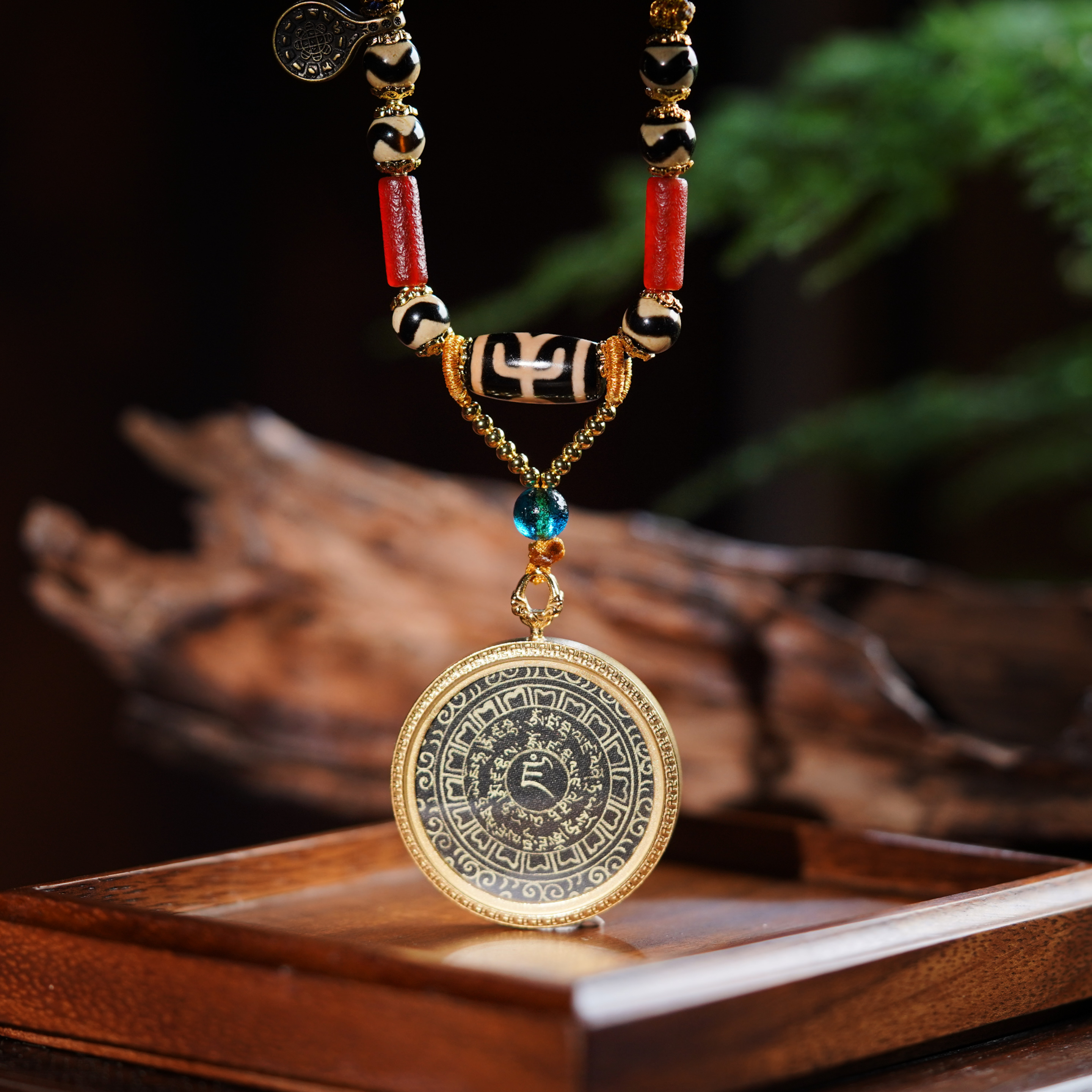 左边婷姐丨唐卡挂件（SJ5043002）