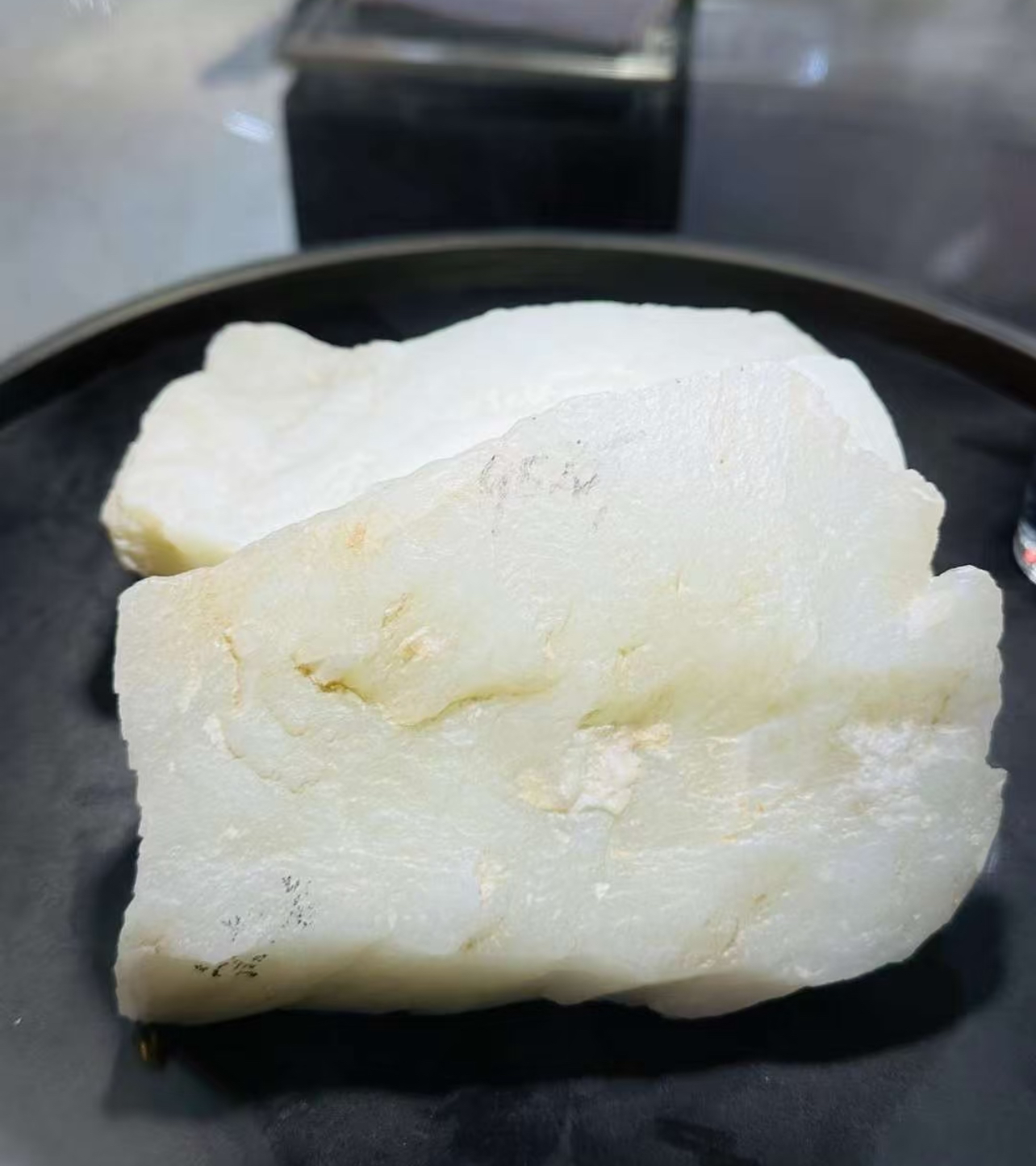 和田玉于田95料矿山玉