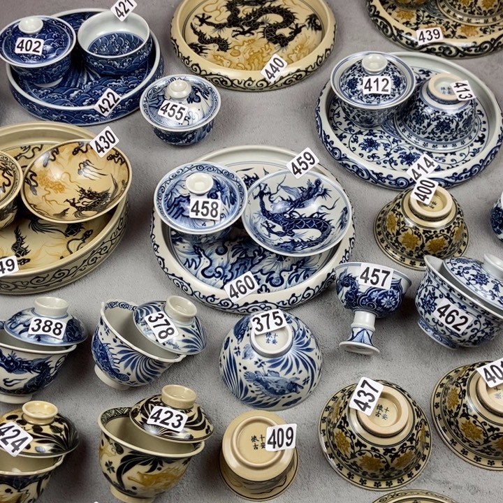 瓷片手工手绘手工制作
