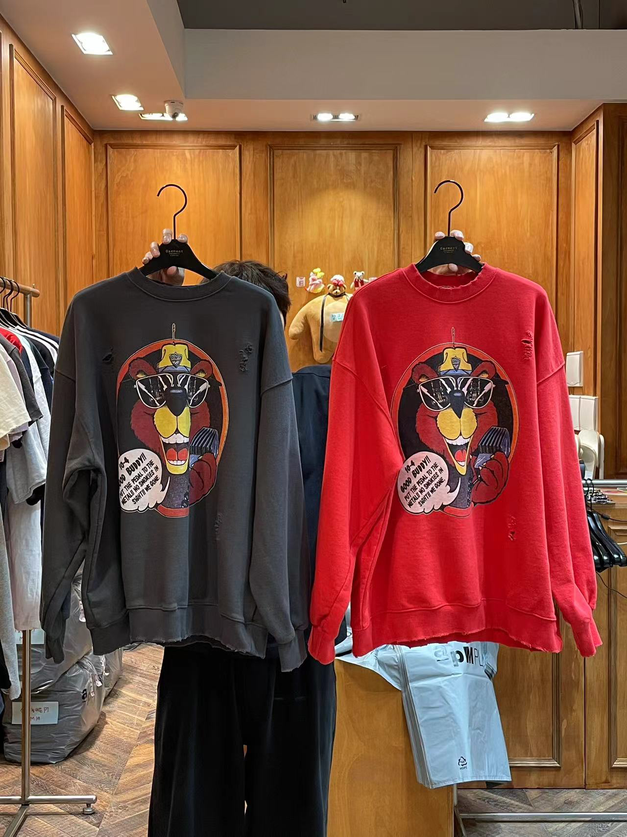 东大门正品公鸡家卫衣