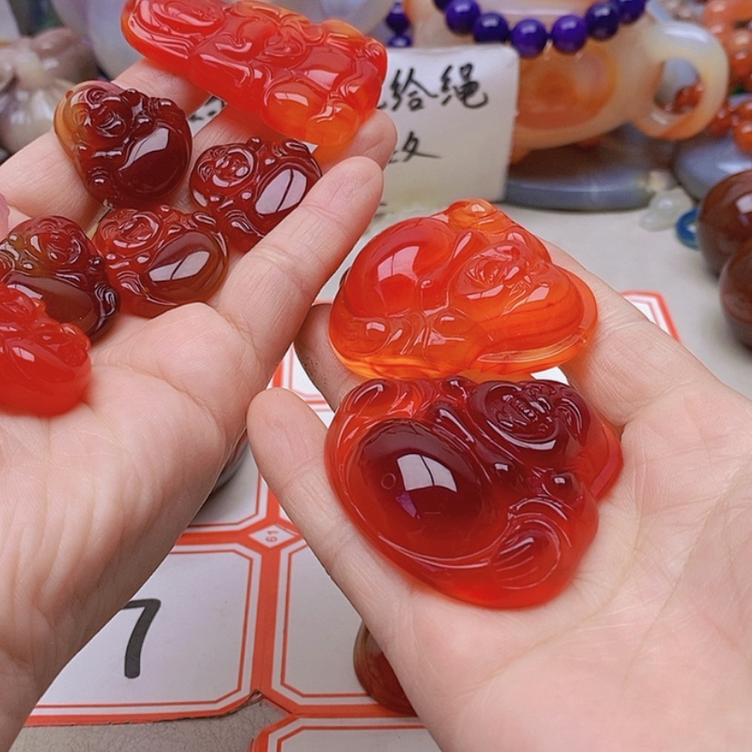 【闪购商品】未镶嵌玛瑙/玉髓珠宝半成品?****?