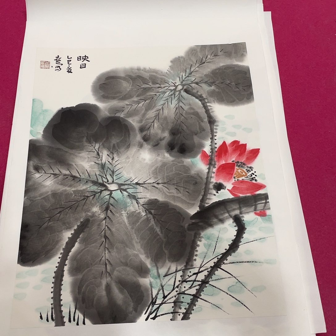 国画1.4平尺国画作品