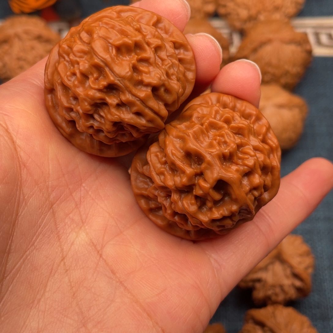 把件文玩核桃39全品毕业龙鳞