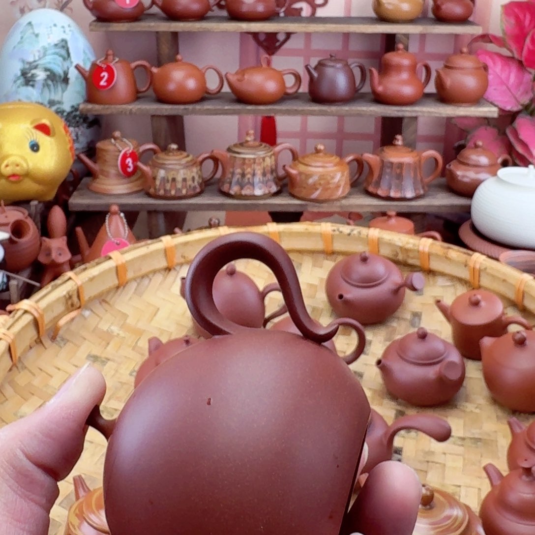 紫砂茶壶j*p佑慈120 cc手拉