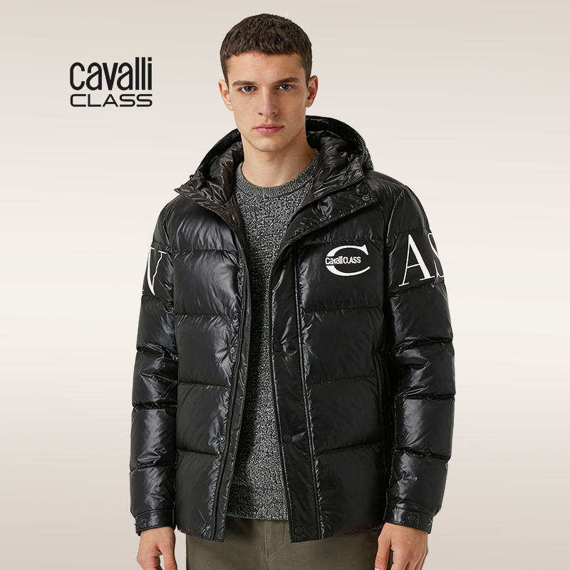 25冬季连帽白鸭绒时尚保暖logo羽绒服JBC248意大利高奢新款