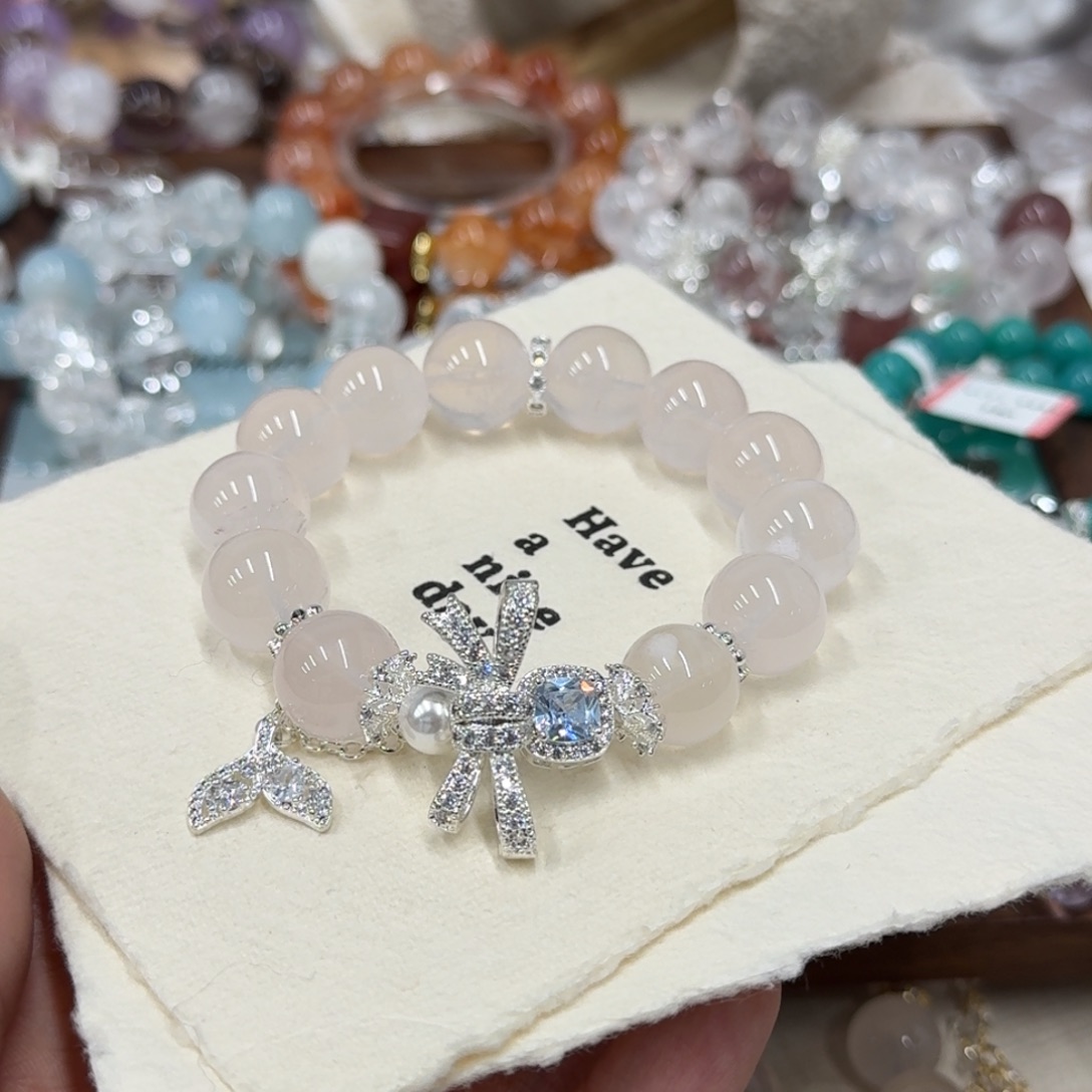 水晶未镶嵌手链1223设计款