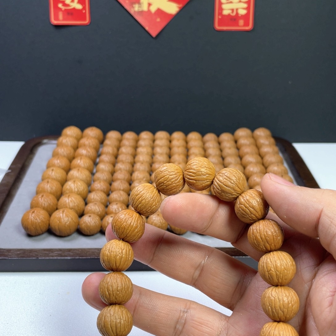 猴头核桃手串別***.凤羽