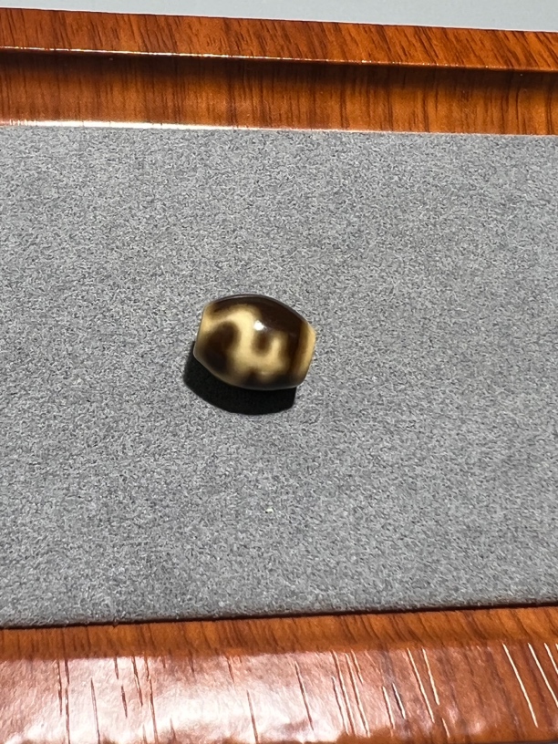 精品老玛瑙高油润黑金达洛配珠文玩配饰直径11mm对孔12.5mm