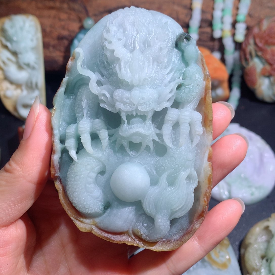 未镶嵌定制翡翠李*翡翠