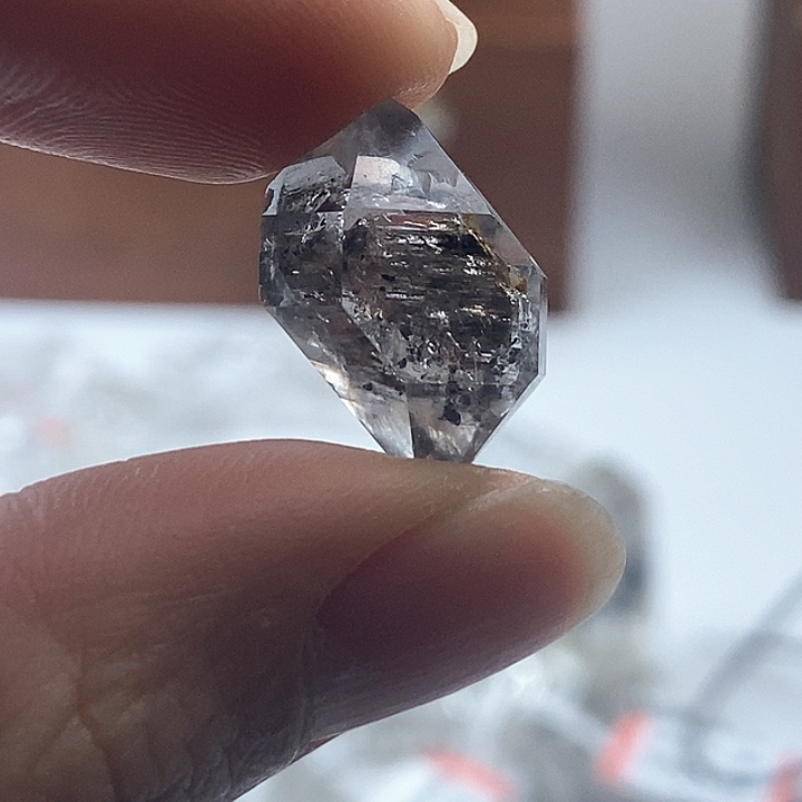 水晶颈饰未镶嵌雪花