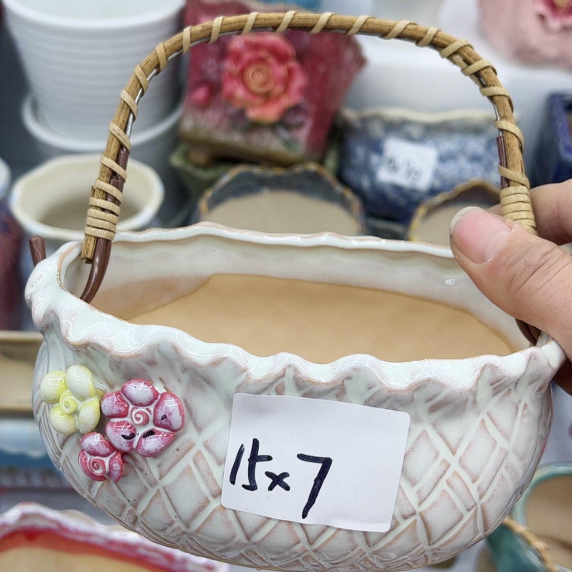 【闪购商品】陶瓷多肉绿植陶瓷花盆