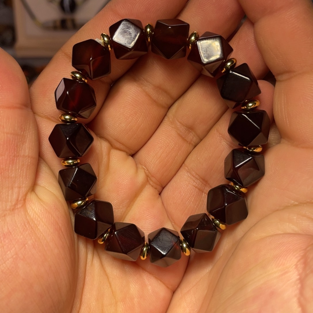 玛瑙/玉髓单珠未镶嵌