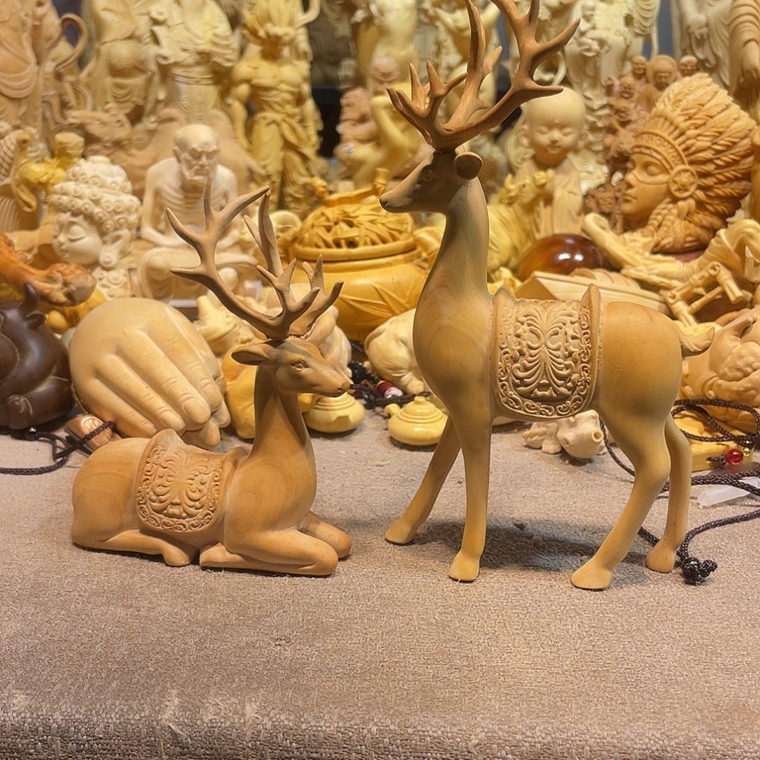 黄杨木黄杨木一路发一对