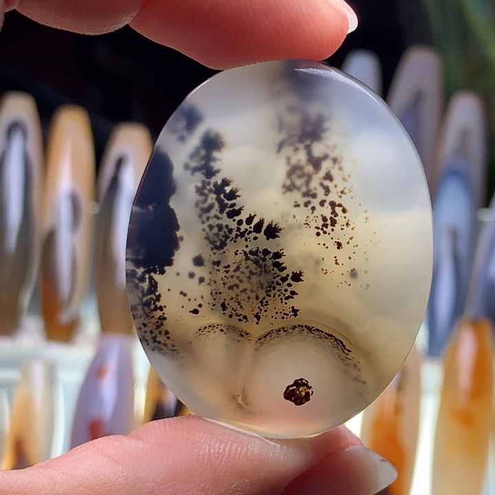 玛瑙/玉髓颈饰未镶嵌030