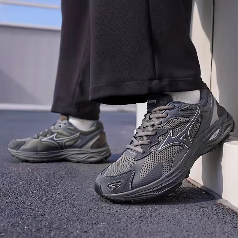 【深铁灰】美津浓男鞋女鞋2025新款RACER S运动鞋跑步鞋 D1GH2235