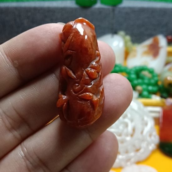 未镶嵌挂件翡翠翡翠