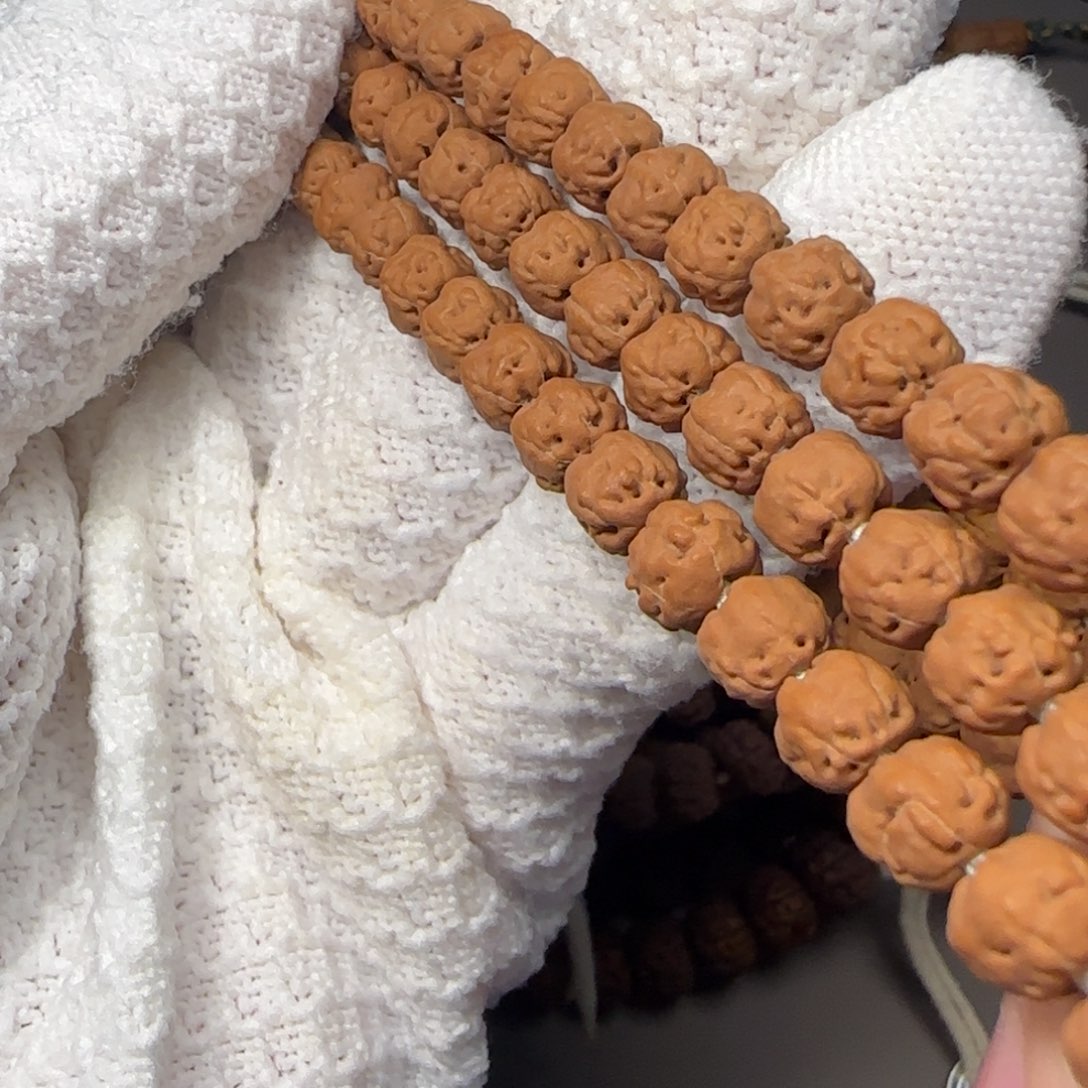 银***线金刚菩提吊坠顶级佛手108