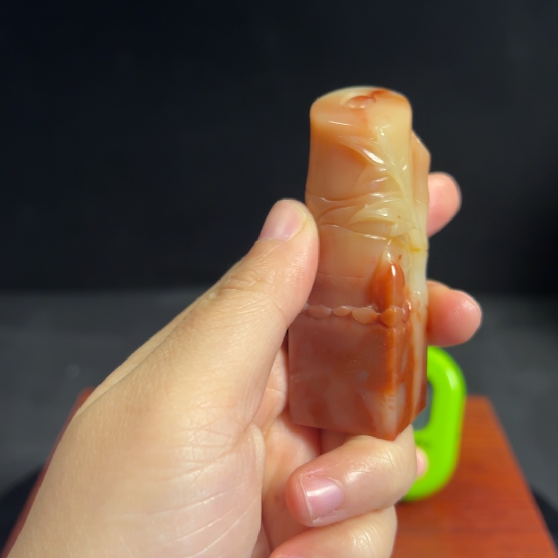 -***石材寿山石印章摆件