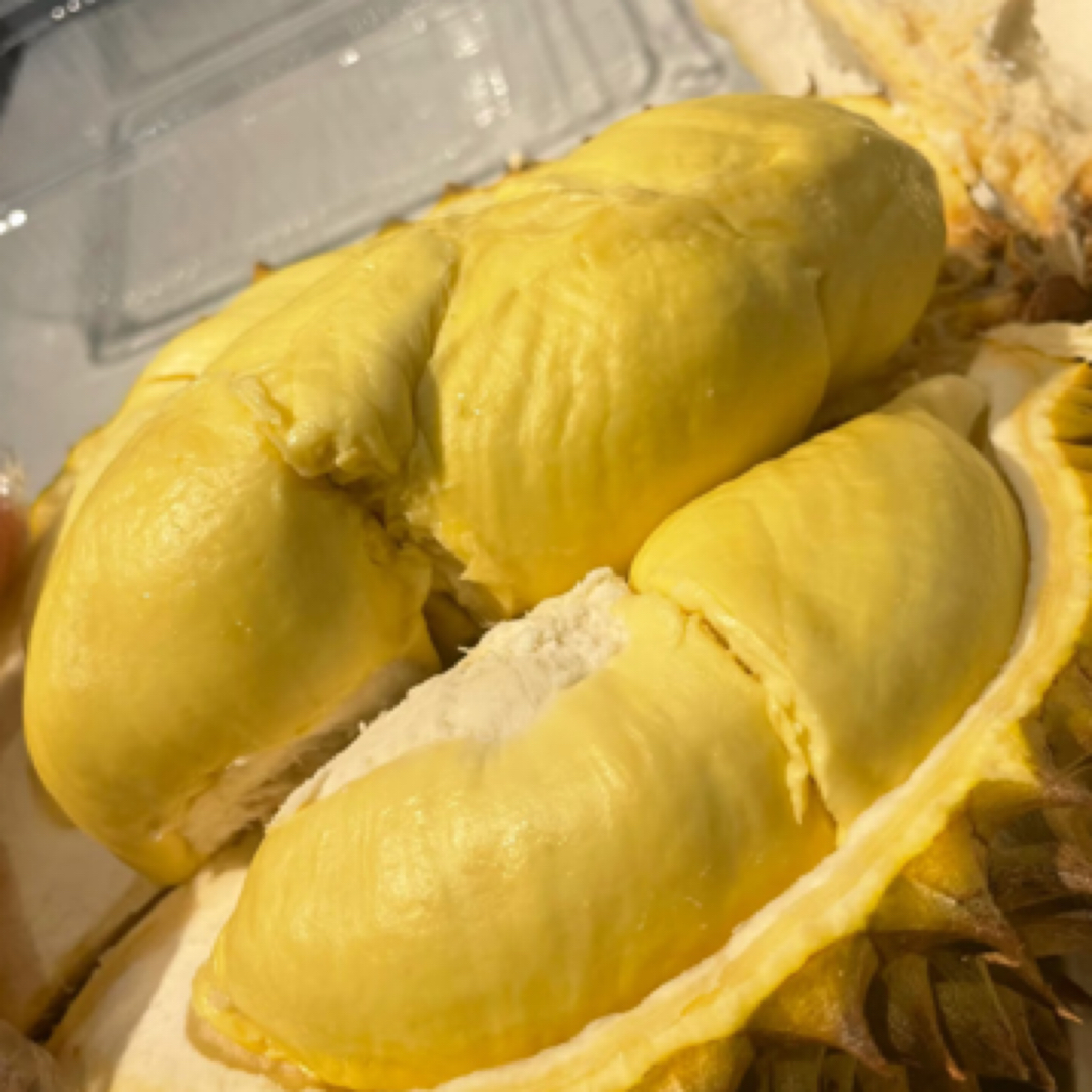 （轩轩力推整果）精品新鲜核小金枕榴莲一个装（4-4.5斤）金枕泰国