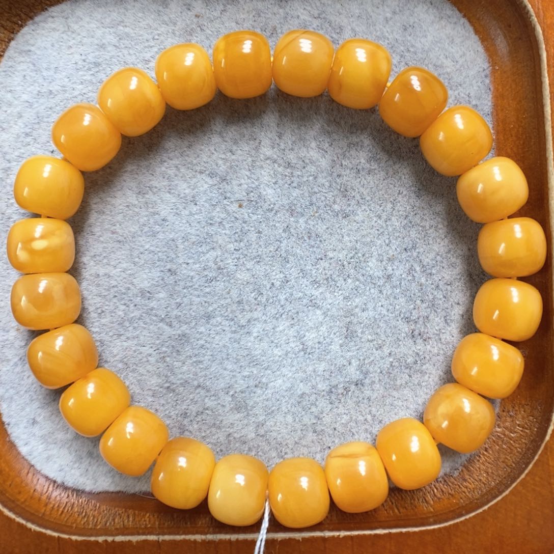 蜜蜡手串未镶嵌蜜蜡手串