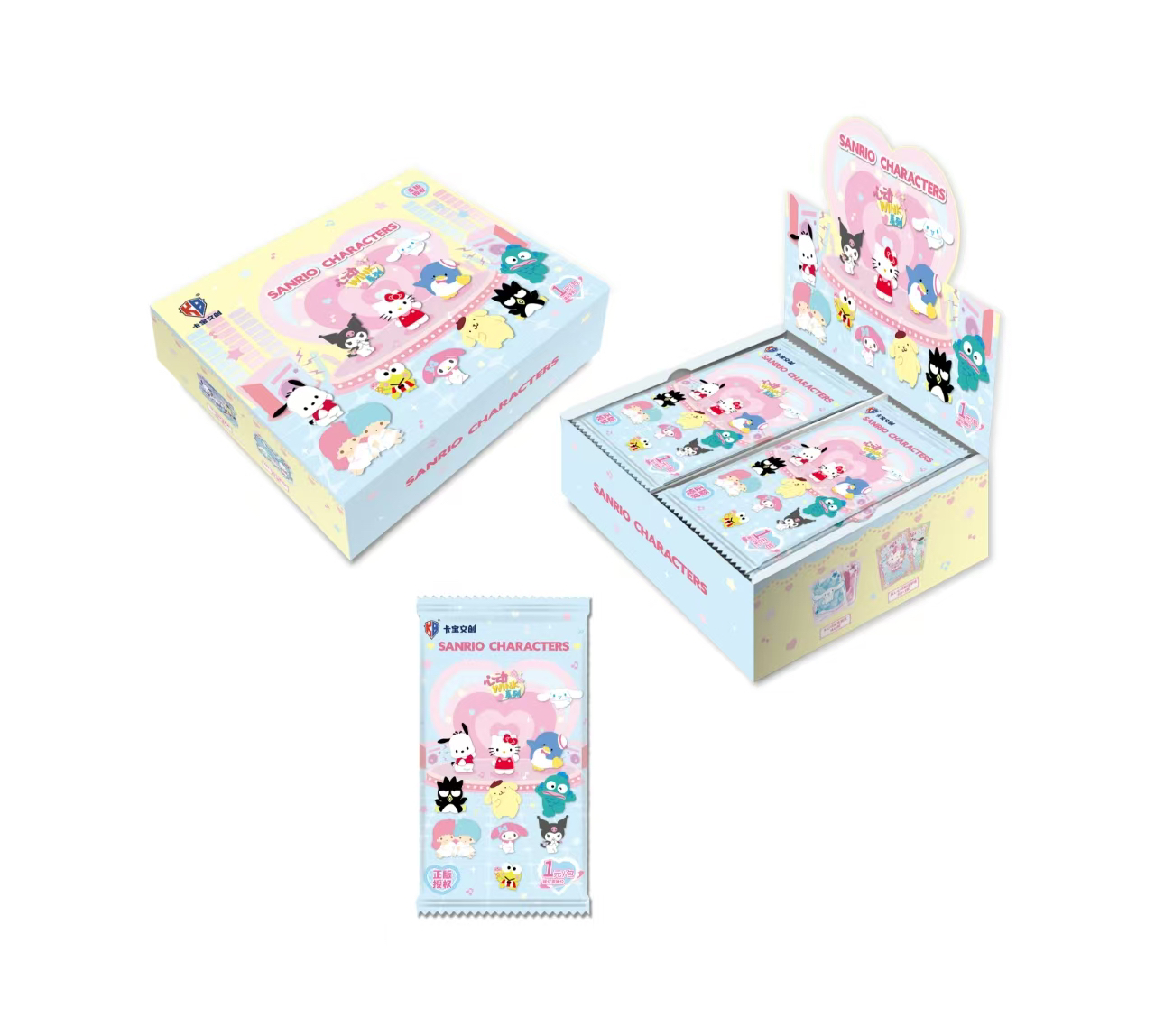 卡宝【抓Kitty】三丽鸥心动Wink系列第五弹拍立得卡片-代拆