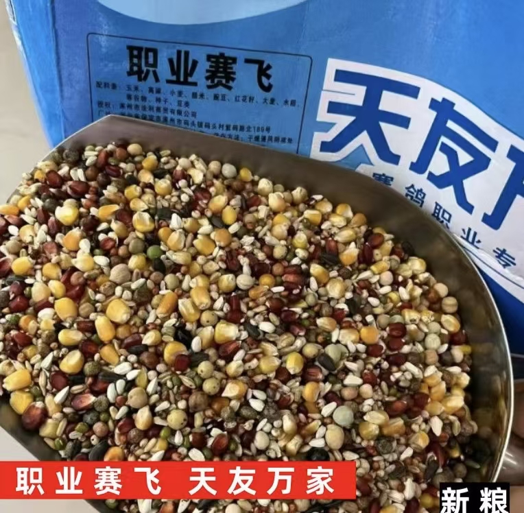 北京天友万家职业赛飞鸽粮超级赛飞鸽粮鸽子用品饲料包邮