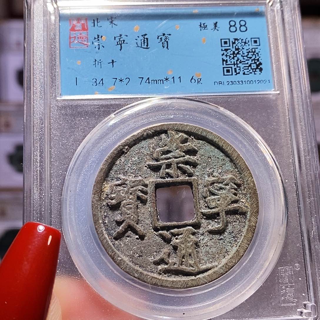 铜福利 崇宁通宝 闻88. 2021