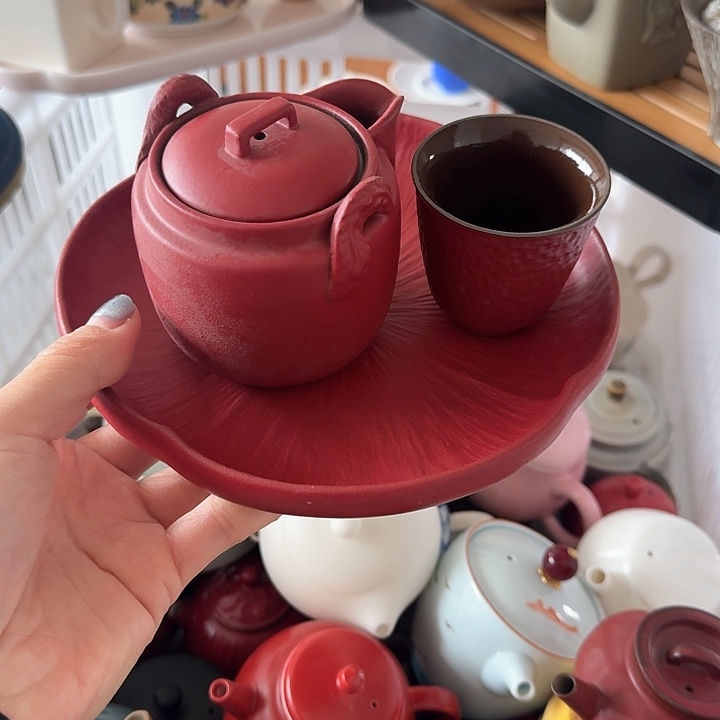 微瑕陶瓷茶具茶杯茶壶