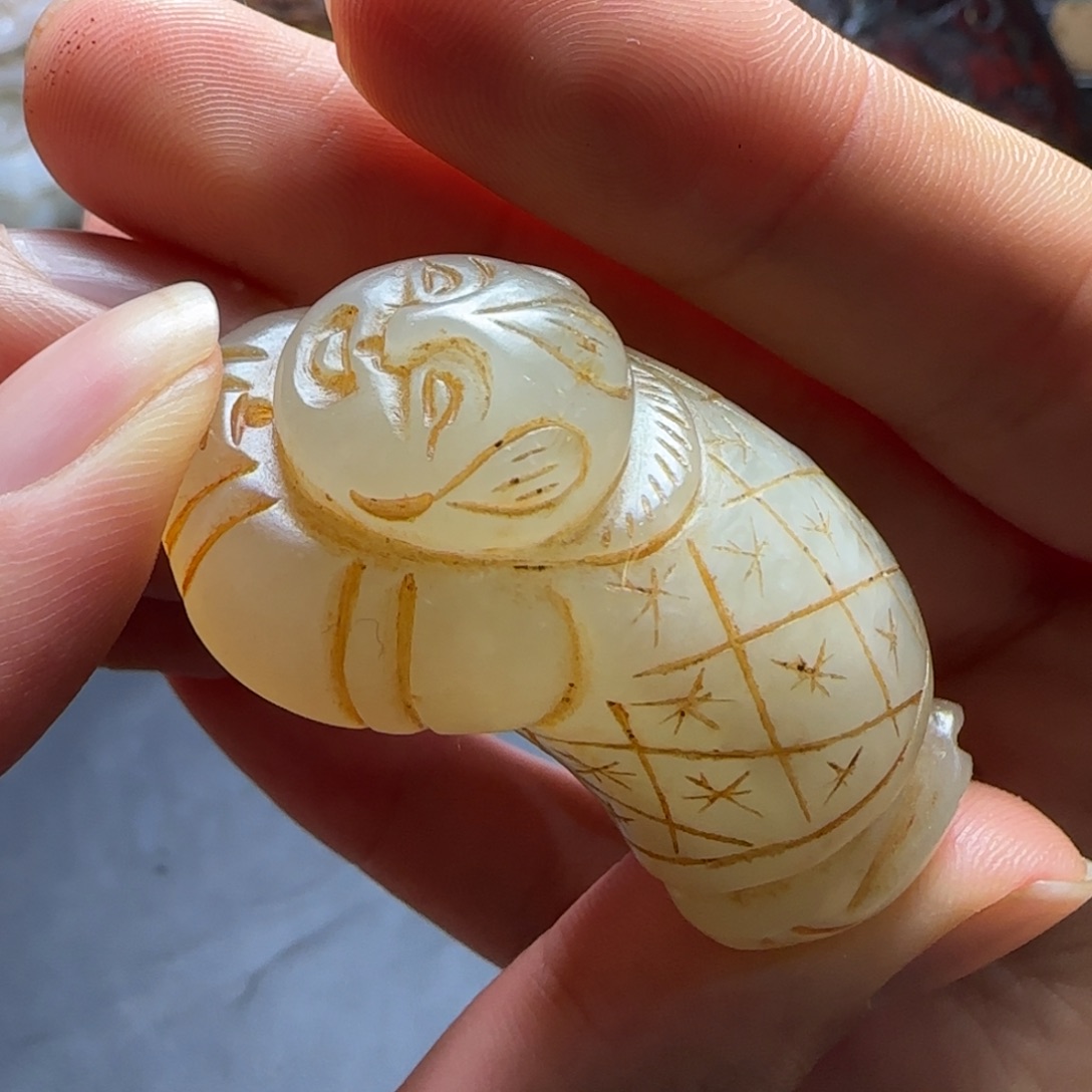 和田玉（糖玉）未镶嵌挂件