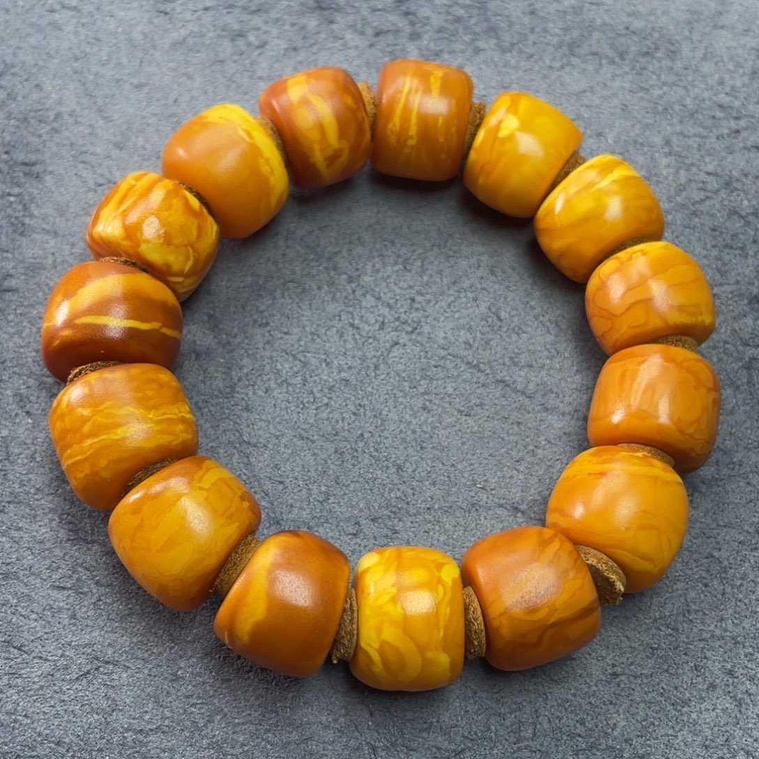 蜜蜡未镶嵌吊坠(不含链)