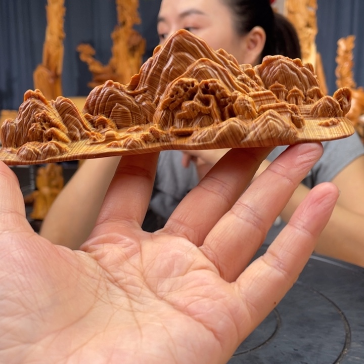 柏木（崖柏）手把件