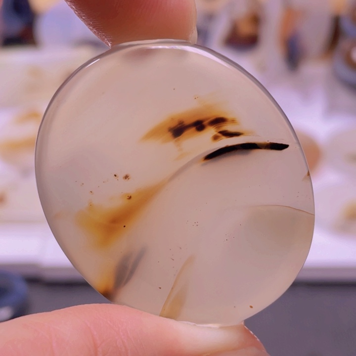 玛瑙/玉髓未镶嵌吊坠(不含链)