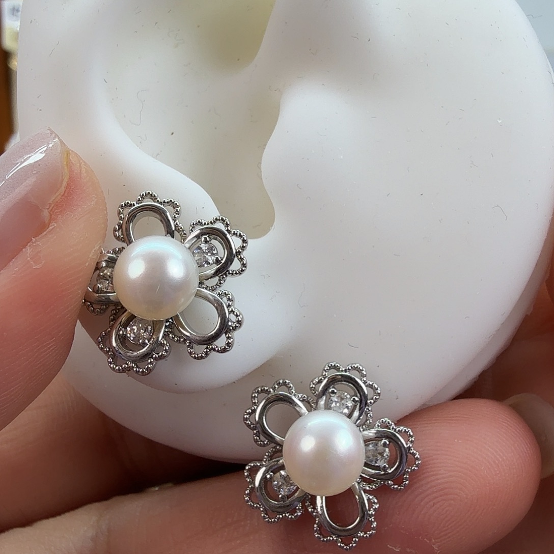 耳饰淡水珍珠未镶嵌