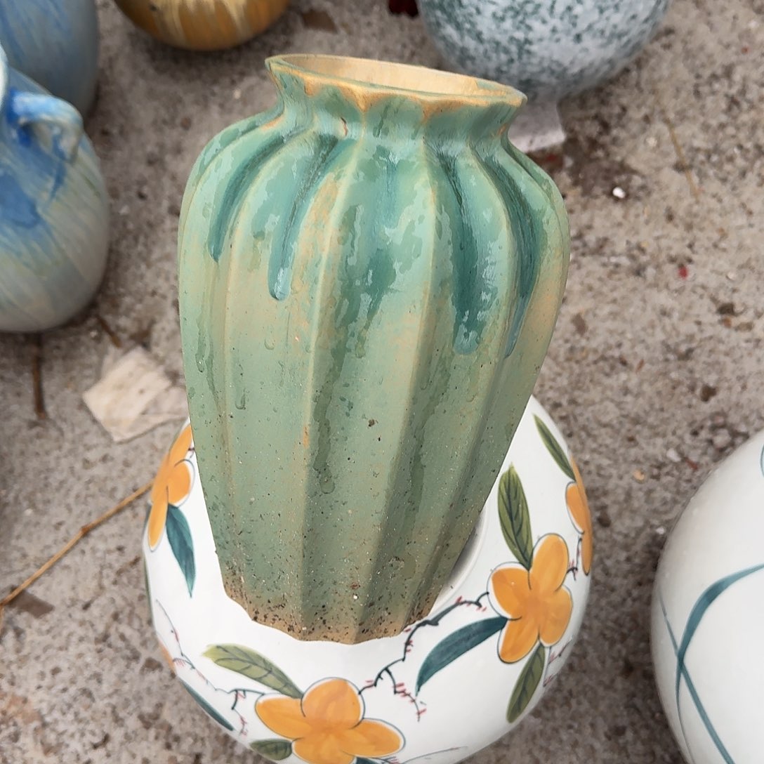 陶瓷微瑕景德镇手工花器