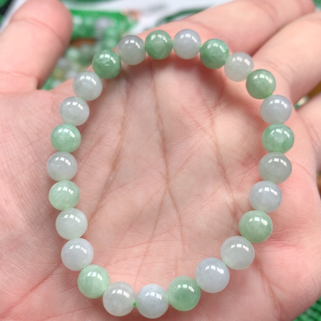 翡翠手链未镶嵌翡翠