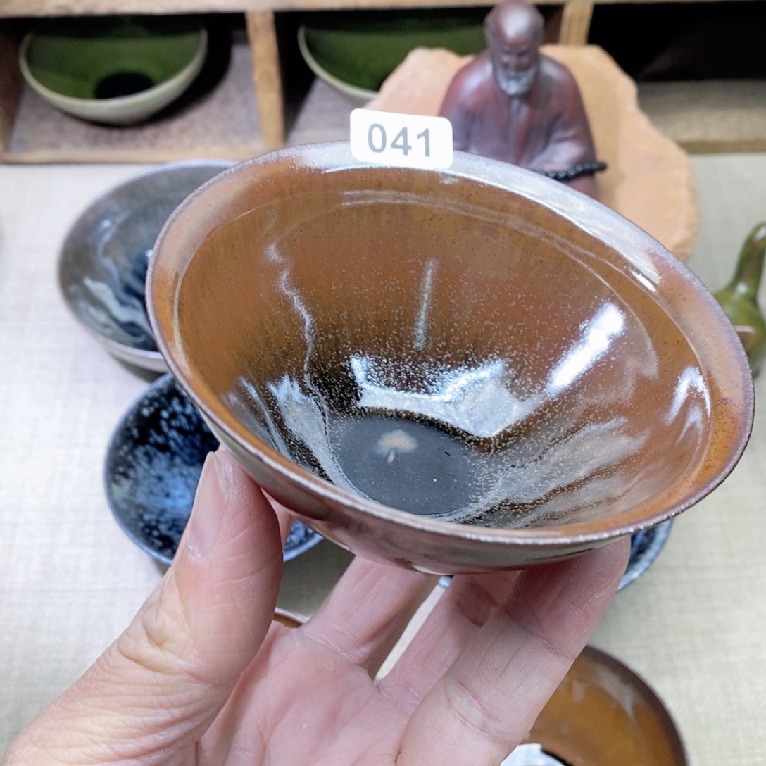 茶盏建盏主人杯漂亮041