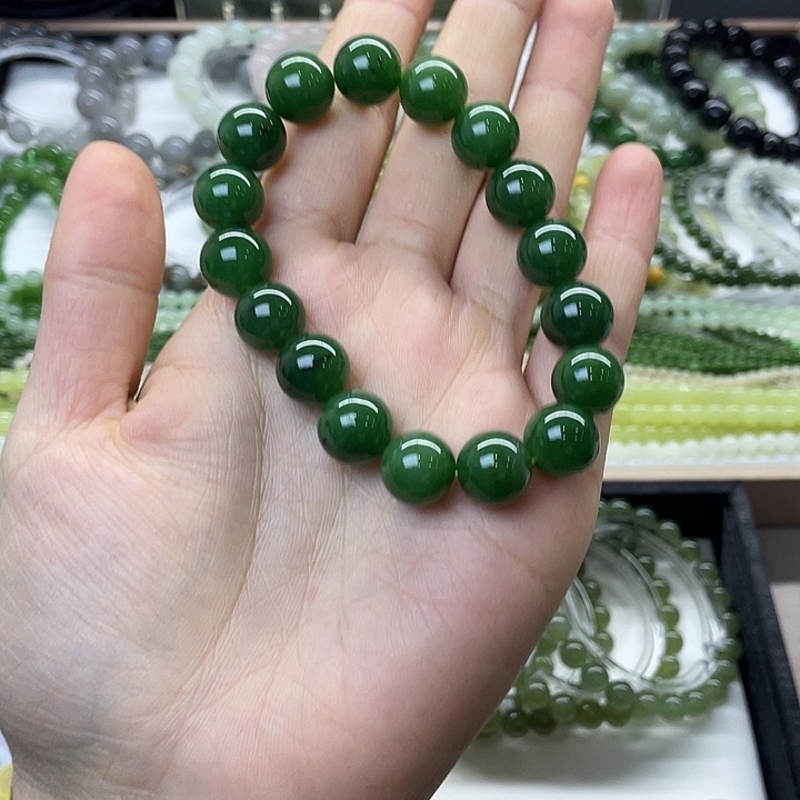 和田玉（糖玉）未镶嵌手链