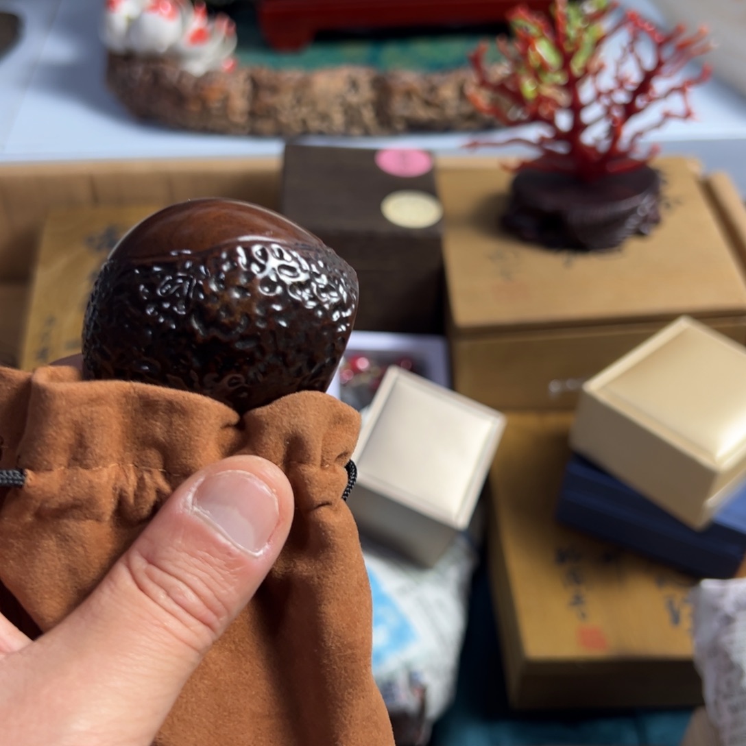 紫砂茶宠我家粉皮真好看啊