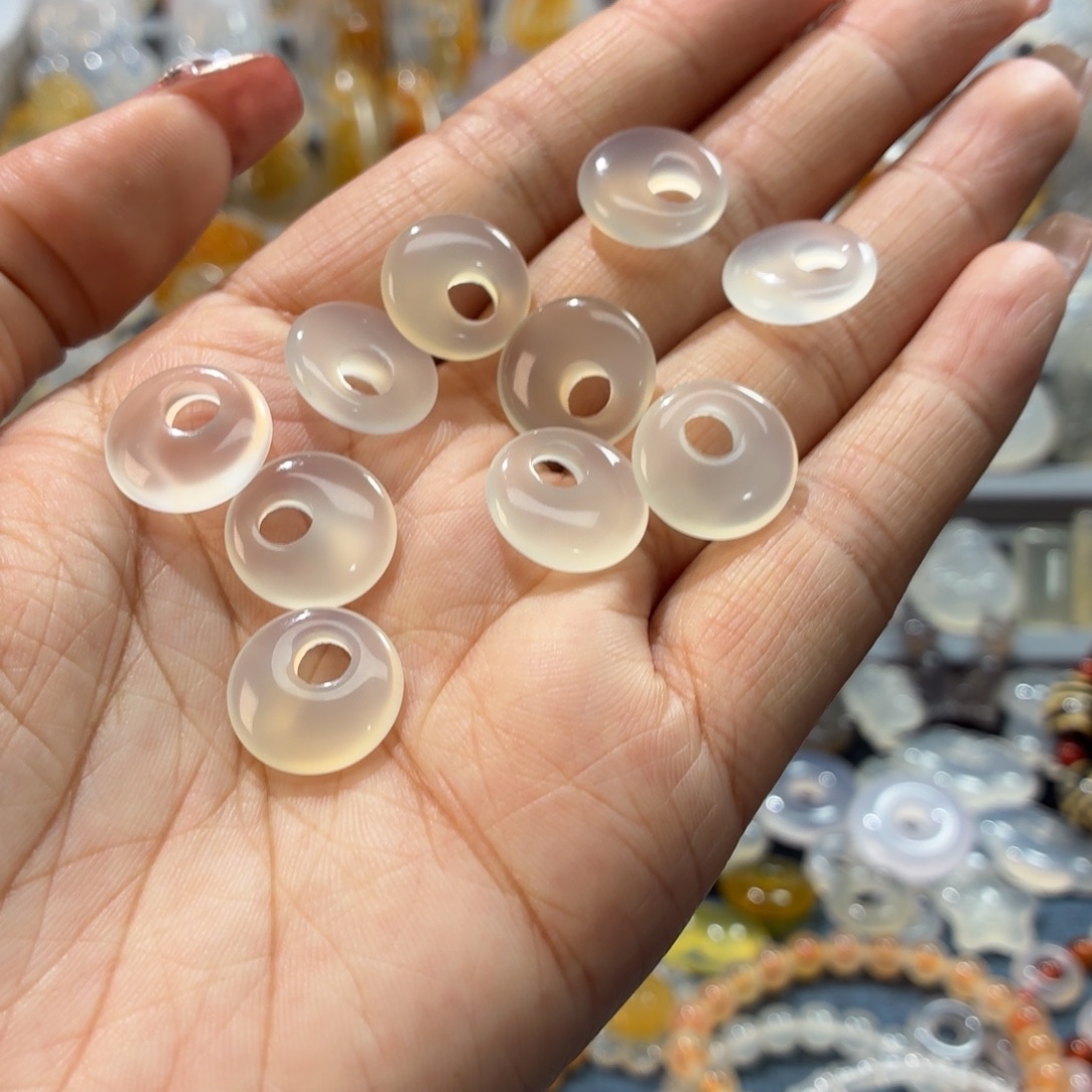 玛瑙/玉髓未镶嵌吊坠(不含链)