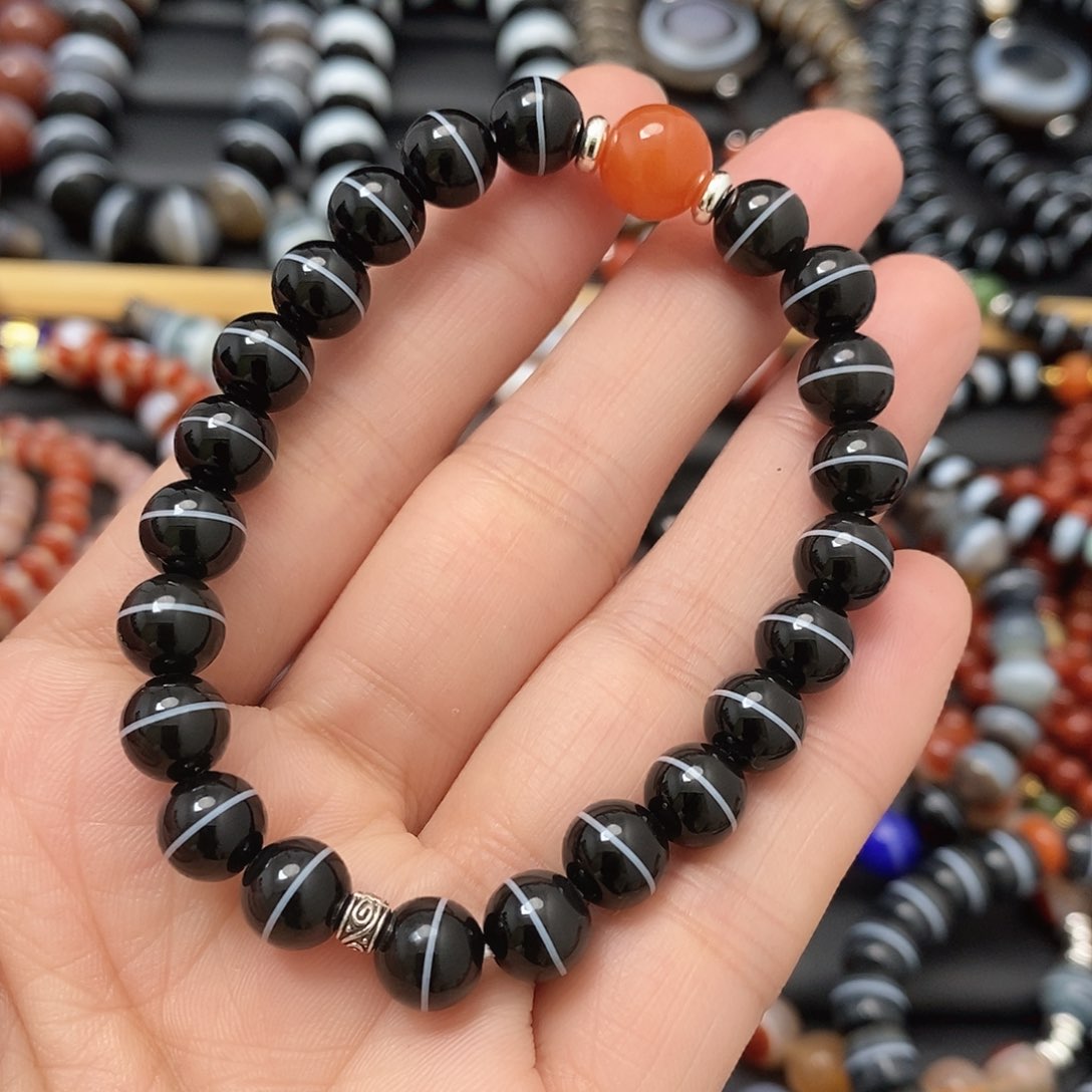 玛瑙/玉髓玛瑙手串未镶嵌