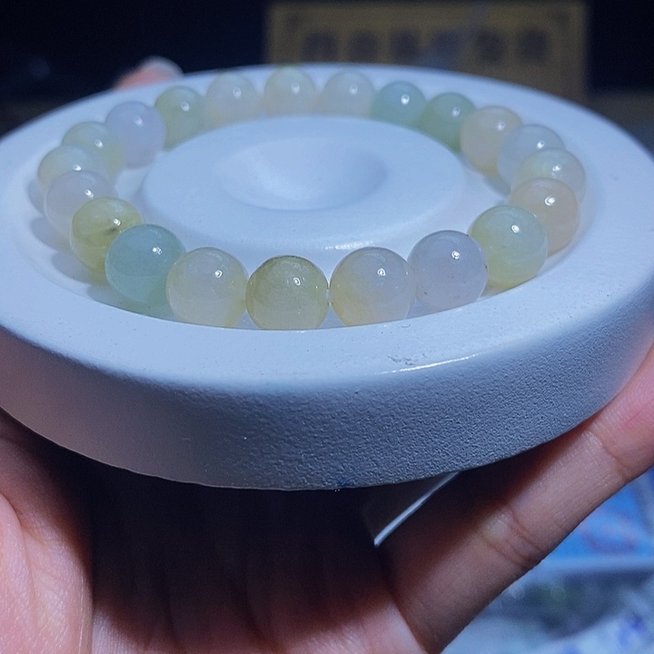 未镶嵌手串翡翠天然缅甸A货翡翠9.2